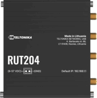 Teltonika RUT204 Can Bus 2G/3G/4G LTE WiFi4 Ipari Router - Fekete