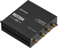 Teltonika RUT204 Can Bus 2G/3G/4G LTE WiFi4 Ipari Router - Fekete