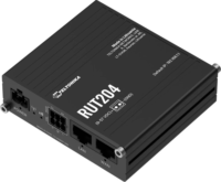 Teltonika RUT204 Can Bus 2G/3G/4G LTE WiFi4 Ipari Router - Fekete