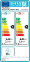 Wentorex FLORIDA 9 Mobil Hűtő / Fűtő klíma 25 m² / 2,6 kW - Szürke