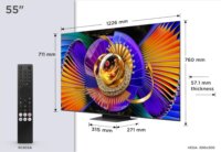 TCL 55" 55MSQLED85L 16:9 4K UltraHD MiniLED QLED Smart Google TV