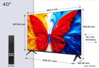 TCL 40" 40S5L 16:9 FullHD QLED Smart Android TV