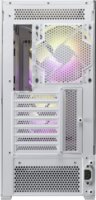 FSP M330 Midi Torony Számítógépház + 2db 140mm ARGB ventilátor - Fehér