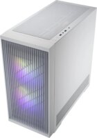 FSP M330 Midi Torony Számítógépház + 2db 140mm ARGB ventilátor - Fehér
