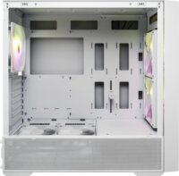 FSP M330 Midi Torony Számítógépház + 2db 140mm ARGB ventilátor - Fehér