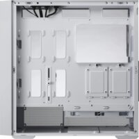 FSP M330 Midi Torony Számítógépház + 2db 140mm ARGB ventilátor - Fehér