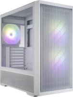 FSP M330 Midi Torony Számítógépház + 2db 140mm ARGB ventilátor - Fehér