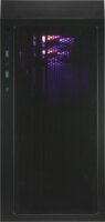 FSP M330 Midi Torony Számítógépház + 2db 140mm ARGB ventilátor - Fekete