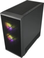 FSP M330 Midi Torony Számítógépház + 2db 140mm ARGB ventilátor - Fekete