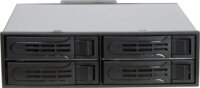 Inter-Tech ST-5244 4x M.2 SSD beépítő keret 5,25"