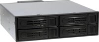 Inter-Tech ST-5244 4x M.2 SSD beépítő keret 5,25"