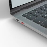 Lindy 40425 USB Type-C / Thunderbolt 3 Portzár 4db zár + 1 kulcs - Szürke