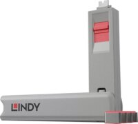Lindy 40425 USB Type-C / Thunderbolt 3 Portzár 4db zár + 1 kulcs - Szürke