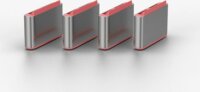 Lindy 40425 USB Type-C / Thunderbolt 3 Portzár 4db zár + 1 kulcs - Szürke