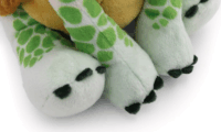 Nici Green Ülő teknős plüssfigura 23 cm