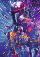 Ravensburger Star Wars Hyper Space Collection The Mandalorian 500 darabos puzzle