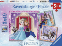 Ravensburger Disney Frozen 3 az 1ben 49 darabos puzzle