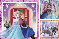 Ravensburger Disney Frozen 3 az 1ben 49 darabos puzzle