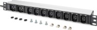 Digitus DN-95427 19" Rack 10 aljzatos Hálozati Elosztó - Fekete