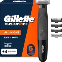 Braun Gillette Fusion Vezeték nélküli Akkus Nedves-Száraz Testszőrnyíró - Fekete