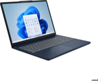 Lenovo IdeaPad Slim 3 15ARP10 Laptop Kék (15,3" / AMD Ryzen 7-7735HS / 16GB / 512GB M.2 SSD)
