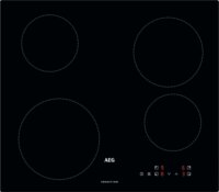 AEG IB6420ACB, Beépíthető 4 zónás Indukciós Főzőlap 6900 Watt - Fekete
