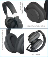 Karma Alam 5 Bluetooth / Vezetékes Fejhallgató Headset - Fekete