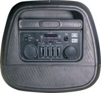 Karma Auralis Hordozható Bluetooth Karaoke Party Hangszóró Mikrofonnal 60W - Fekete