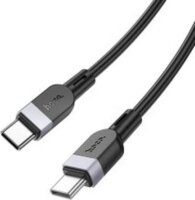 Hoco X109 USB-C Apa - USB-C Apa 2.0 Adat és Töltőkábel 2m - Fekete