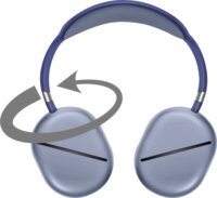 Karma Alam B Bluetooth / Vezetékes Fejhallgató Headset - Kék