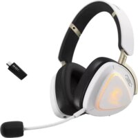 ASUS ROG DELTA II Bluetooth + RF Wireless / Vezetékes Gaming Headset - Fehér / Fekete