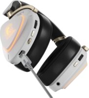 ASUS ROG DELTA II Bluetooth + RF Wireless / Vezetékes Gaming Headset - Fehér / Fekete