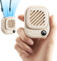 Aecooly CLICK 01 Akkus Nyakba akasztható ventilátor 7,5cm - Bézs