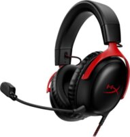 HP HyperX Cloud III Vezetékes Gaming Headset - Fekete / Piros