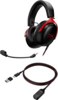 HP HyperX Cloud III Vezetékes Gaming Headset - Fekete / Piros