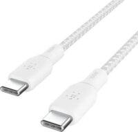 Belkin CAB024HQ2MWH USB-C Apa - USB-C Apa 2.0 Adat és Töltőkábel 60 Watt 2m - Fehér