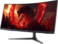 Acer 34" Nitro XZ340CURW0bmiiphx 21:9 WQHD VA Ívelt Gaming Monitor - Fekete