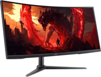 Acer 34" Nitro XZ340CURW0bmiiphx 21:9 WQHD VA Ívelt Gaming Monitor - Fekete