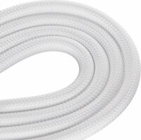 Activejet 3-in-1 USB-C apa - USB-A/Lightning apa Adat és Töltőkábel 1,25m - Fehér