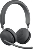 Logitech Zone Wireless 2 Teams Bluetooth / Vezetékes Call Center Headset - Fekete