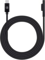 Manhattan 353632 USB-C - Microsoft Surface Connect Átalakító Töltőkábel 1,8m - Fekete