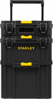 Stanley STST83319-1 3 részes gurulós Szerszámos láda 50 x 40 x 74 cm - Fekete