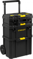 Stanley STST83319-1 3 részes gurulós Szerszámos láda 50 x 40 x 74 cm - Fekete