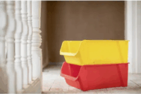 Stanley STST82745-1 Rakásolható tárolórekesz 45 x 17,9 x 31,5 cm - Piros