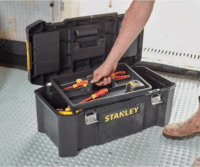 Stanley Essential 26 Szerszámos láda 661 x 324 x 280 mm - Fekete