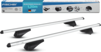 Fischer CrossLine L Alumínium Tetőcsomagtartó sín 1,2m max 75 kg - Ezüst