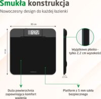 Medisana PS 520 Digitális személymérleg Max 180kg - Fekete