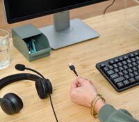 Trust HS-260 USB-A/C Vezetékes Call Center Headset - Fekete
