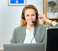 Trust HS-260 USB-A/C Vezetékes Call Center Headset - Fekete