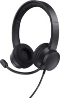 Trust HS-260 USB-A/C Vezetékes Call Center Headset - Fekete